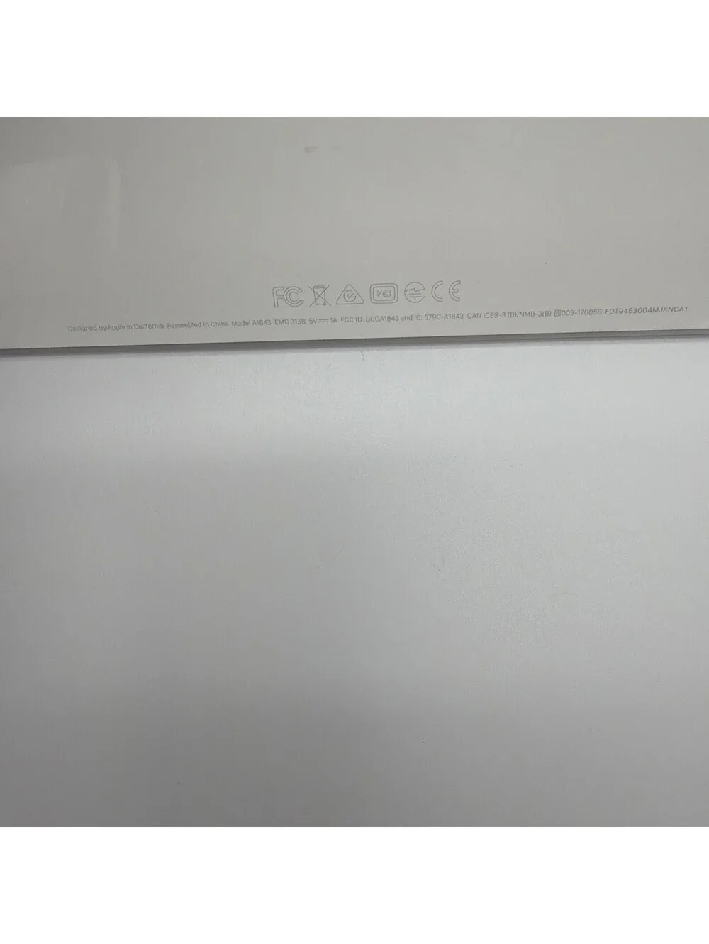 Apple Magic Keyboard with Numeric Keypad A1843 Silver